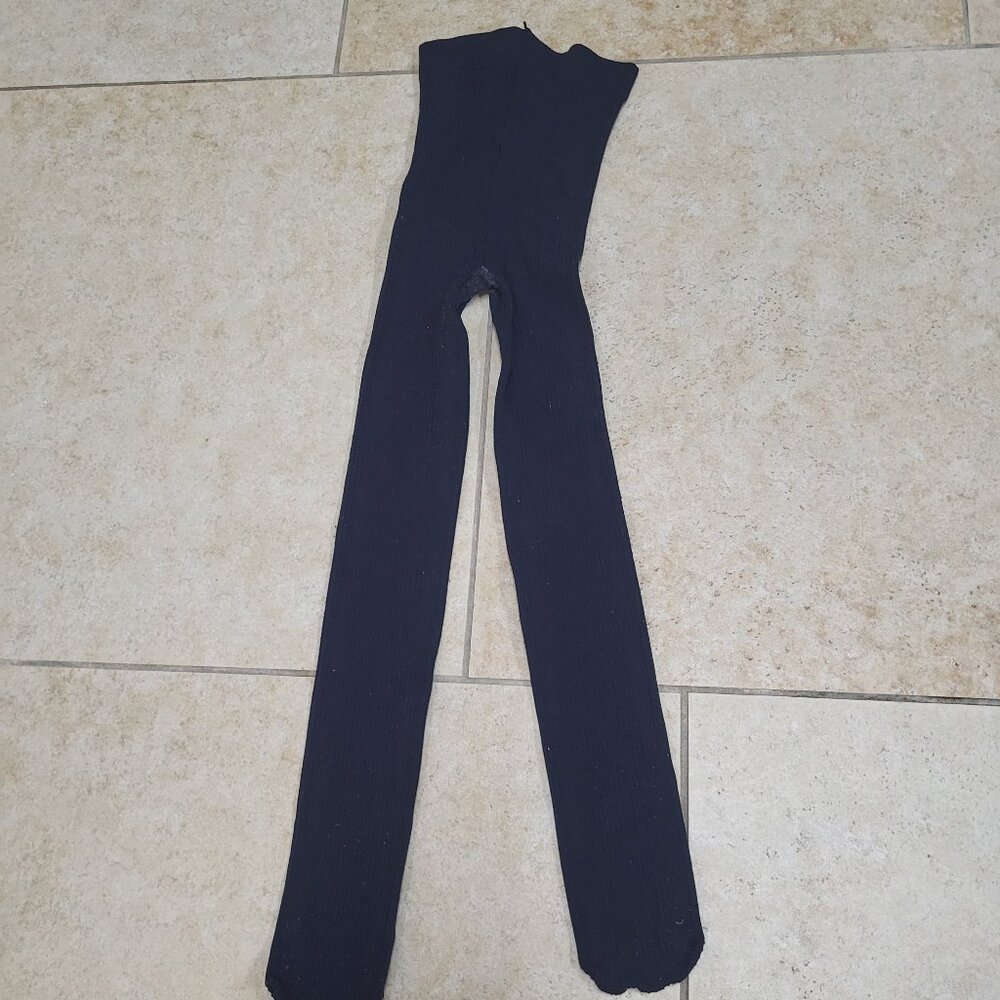 Little Girl Navy Stockings, size 4-6